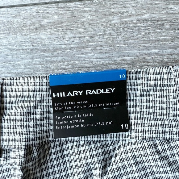 NWT Hilary Radley Plaid Slim Fit Cropped Pants - Picture 11 of 11